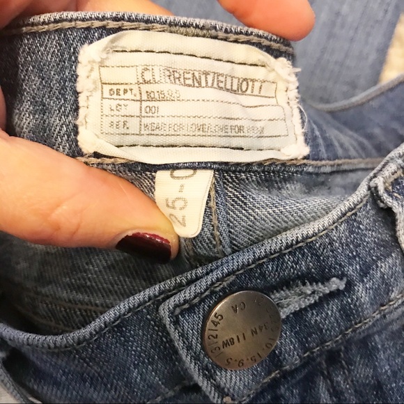 Current Elliott released hem stiletto jeans - Picture 8 of 8